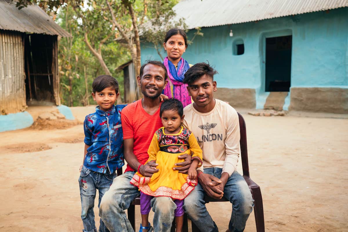 survie, un papa bénéficie du programme de Compassion au Bangladesh